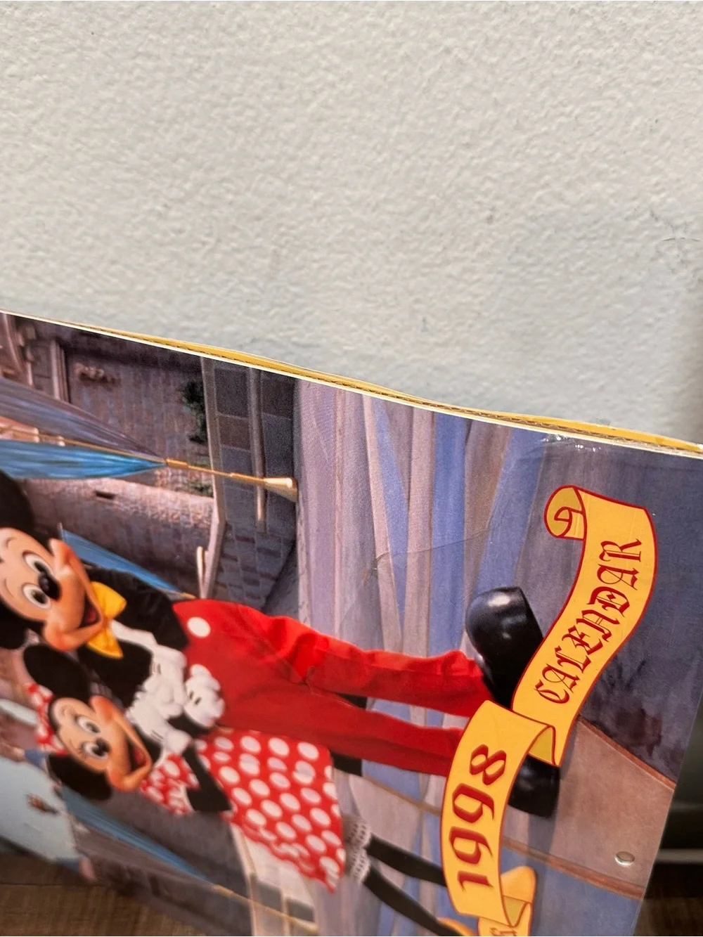 Vintage Disneyland 1998 Storybook Calendar